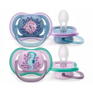 Cumlík Avent Ultra Air 6-18m 2ks/Rybka&morský koník